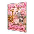 Happy 5th Birthday Daughter Safari Animals Greeting Card A5