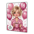 18th Birthday Card For Girls, Daughter, Granddaughter, Niece, Sister, Coffee