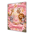 Happy 1st Birthday Daughter Safari Animals Greeting Card A5