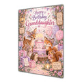Happy Birthday Granddaughter Woodland Animals Greeting Card A5