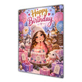 Happy Birthday Winter Animals Greeting Card A5