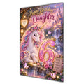 Happy 6th Birthday Daughter Unicorn Greeting Card A5