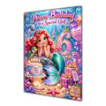 Happy 6th Birthday Special Girl Mermaid Greeting Card A5