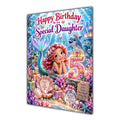 Happy 5th Birthday Daughter Mermaid Greeting Card A5