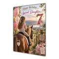 Happy 7th Birthday Daughter Horse Riding Greeting Card A5