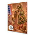 Personalised Christmas Card - Girl Decorating a Christmas Tree
