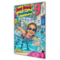 Granddaughter 9th Birthday Card - Girl Swimming