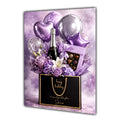 Personalised Birthday Card Flowers Bubbles Mum Nana Auntie Large A5 Size