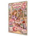 Granddaughter 5th Birthday Card - Dolls Tea Party