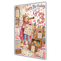 Girl 3rd Birthday Card - Magical Adventure