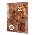20th Birthday Card Chic Granddaughter Daughter Niece Personalised A5 Size