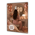 20th Birthday Card Chic Granddaughter Daughter Niece Personalised A5 Size