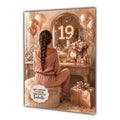 19th Birthday Card Chic Granddaughter Daughter Niece Personalised A5 Size
