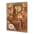 19th Birthday Card For Girls, Daughter, Granddaughter, Niece, Blonde Hair, Dressing Table