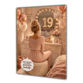 19th Birthday Card Chic Granddaughter Daughter Niece Personalised A5 Size
