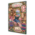 Girl 9th Birthday Card - Girl Reading a Book