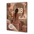 18th Birthday Card Chic Granddaughter Daughter Niece Personalised A5 Size
