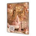 15th Birthday Card Chic Granddaughter Daughter Niece Personalised A5 Size