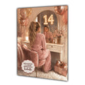 14th Birthday Card Chic Granddaughter Daughter Niece Personalised A5 Size
