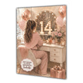 14th Birthday Card Chic Granddaughter Daughter Niece Personalised A5 Size