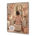 13th Birthday Card Chic Granddaughter Daughter Niece Personalised A5 Size