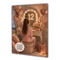 12th Birthday Card For Girls, Daughter, Granddaughter, Niece, Brown Hair, Dressing Table