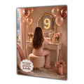 9th Birthday Card Chic Granddaughter Daughter Niece Personalised A5 Size