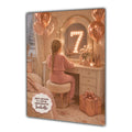 7th Birthday Card Chic Granddaughter Daughter Niece Personalised A5 Size