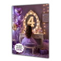4th Birthday Card Granddaughter Daughter Niece Sister Personalised A5 Size