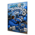 8th Birthday Card for Son, Little Boys, Male