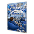 10th Birthday Card for Nephew, Boys, Male, Gaming, Gamer