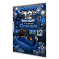 12th Birthday Card for Grandson, Boys, Male, Gaming, Gamer