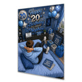 20th Birthday Card for Nephew, Boys, Men, Male, Gaming, Gamer, Teenager