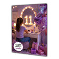 11th Birthday Card For Girls, Daughter, Granddaughter, Niece, Blonde Hair, Dressing Table