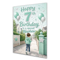 7th Birthday Card for Nephew, Boys, Male, Mobile Phone