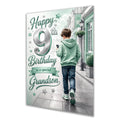 9th Birthday Card for Grandson, Boys, Male, Mobile Phone