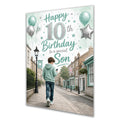 10th Birthday Card for Son, Boys, Male, Mobile Phone