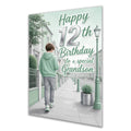 12th Birthday Card for Grandson, Boys, Male, Mobile Phone