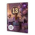 13th Birthday Card Granddaughter Daughter Niece Sister Personalised A5 Size