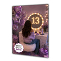 13th Birthday Card For Girls, Daughter, Granddaughter, Niece, Brown Hair, Dressing Table