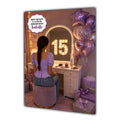 15th Birthday Card For Girls, Daughter, Granddaughter, Niece, Dressing Table