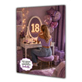 18th Birthday Card For Girls, Daughter, Granddaughter, Niece, Dressing Table