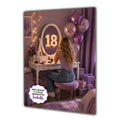 18th Birthday Card For Girls, Daughter, Granddaughter, Niece, Dressing Table
