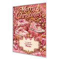 Personalised Christmas Card - Pink Trainers and Shoes