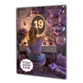 19th Birthday Card Granddaughter Daughter Niece Sister Personalised A5 Size