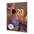 20th Birthday Card For Girls, Daughter, Granddaughter, Niece, Dressing Table