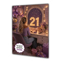 21st Birthday Card For Girls, Daughter, Granddaughter, Niece, Dressing Table
