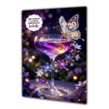 20th Birthday Card Granddaughter Daughter Niece Butterfly Cocktail A5 Size