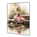 Birthday Card Cute Little Girl Daughter Granddaughter Personalised A5 Size