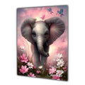 Birthday Card Elephant Girl Daughter Granddaughter Personalised A5 Size
